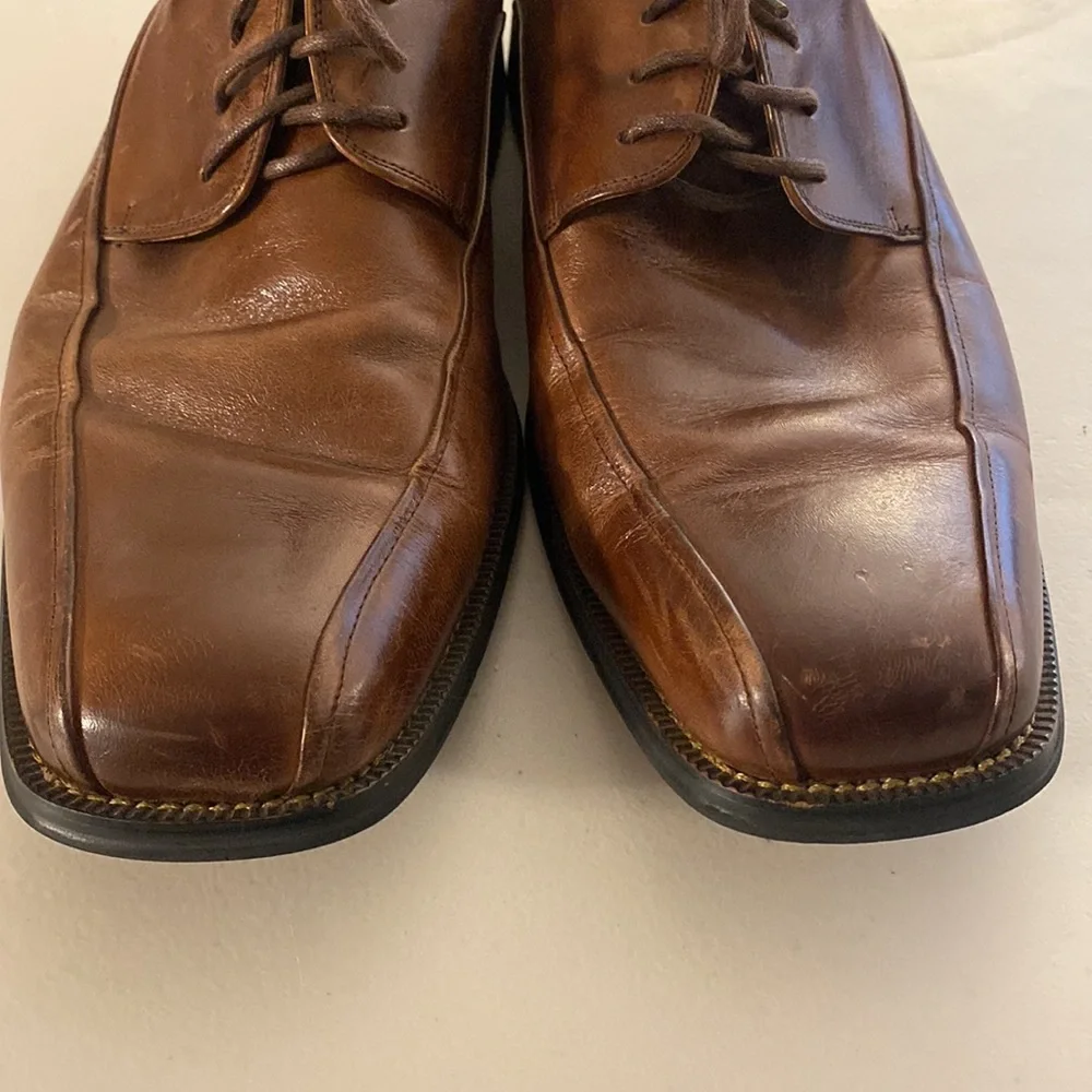 Florsheim 11 Wide (3E) Brown Leather Oxford Alverson Shoe